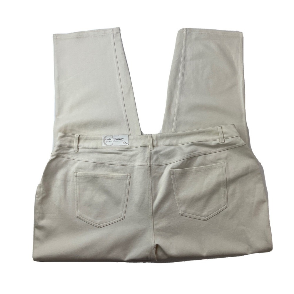 Cato Est. 1946 Womens Plus Size 24W Pants High Rise Skinny (41"W x 29"Ins) NEW - Picture 5 of 12